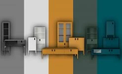 Sideboard Uno | Senfgelb