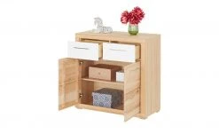 smart Kommode Oslo | Kernbuche (Nachbildung) / Kernbuche / Weiß -CAN Kommode Verkaufe 13345943 3 202006180919