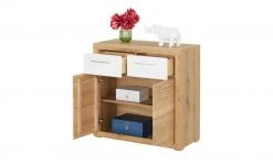 smart Kommode Oslo | Wildeiche (Nachbildung) / Wildeiche / Weiß -CAN Kommode Verkaufe 13345945 12 202101292237