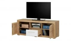 smart Lowboard Oslo | Wildeiche (Nachbildung) / Wildeiche / Weiß -CAN Kommode Verkaufe 13345957 12 202101292237