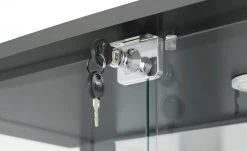 Vitrine, 2-türig Filaga | Schwarz -CAN Kommode Verkaufe 13346798 9 202102102232