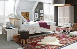 Nachtkommode Bornholm | Kiefer Weiß / Kiefer antikfarben -CAN Kommode Verkaufe 135764 2 201811271454